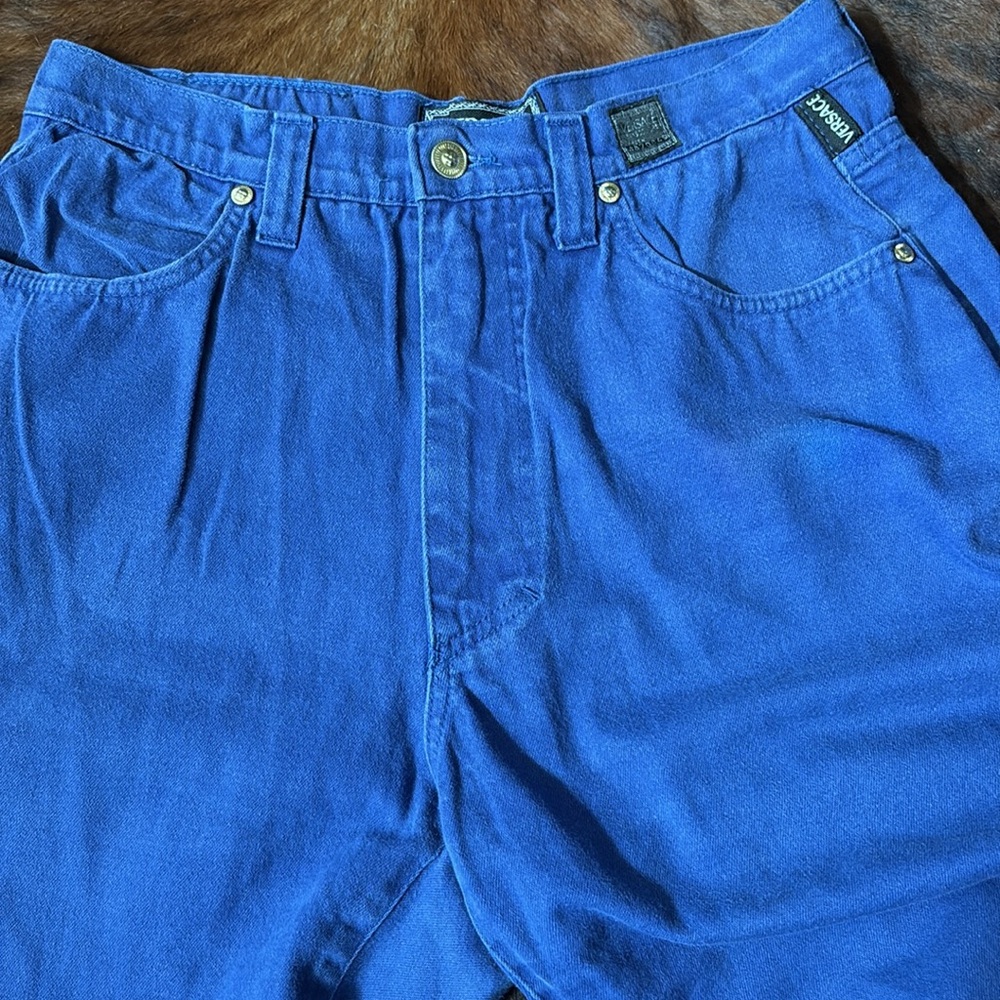 Versace Blue Relaxed Jeans Classic Style